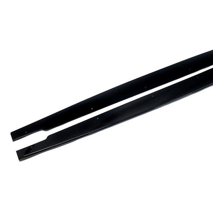 2 x Side Skirt Extensions for 2005-2013 BMW 3 Series E90 E92 E93 M3 Black