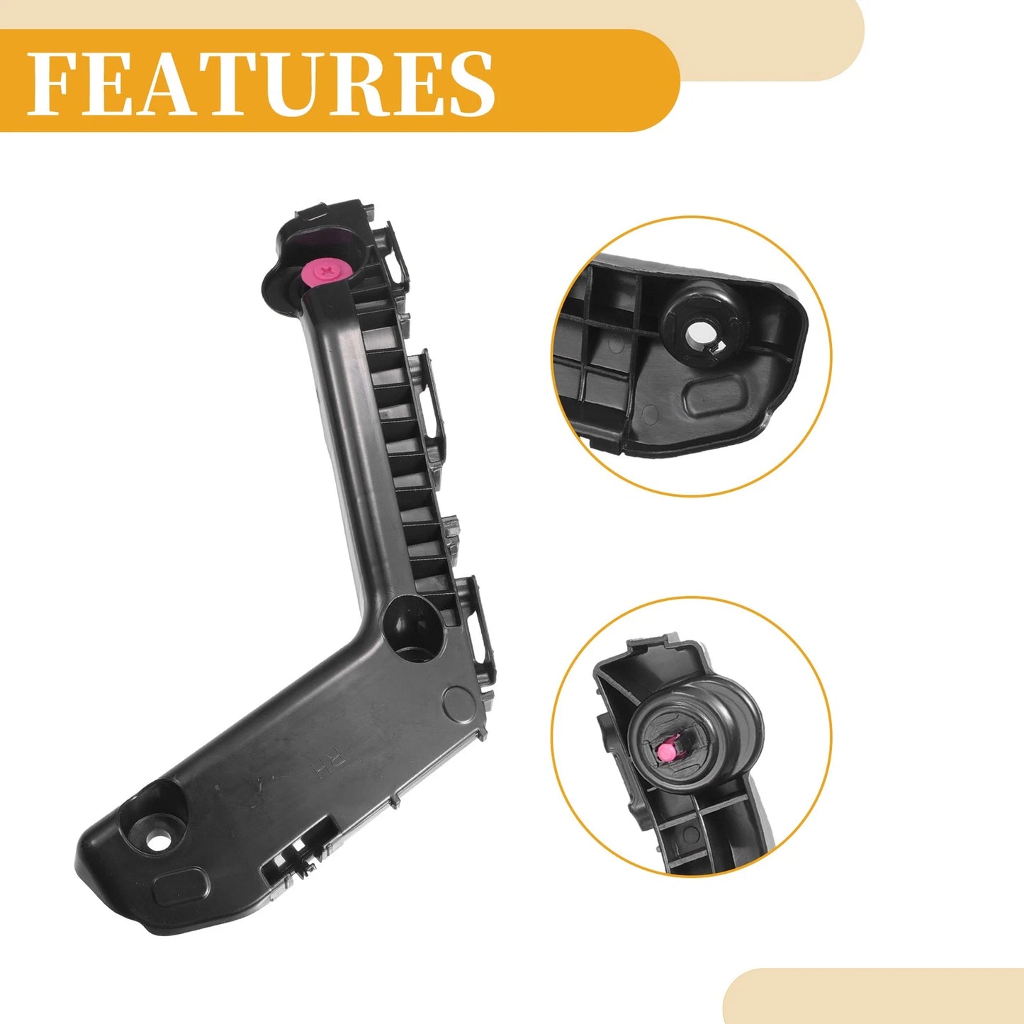 RH Front Bumper Support Bracket for Toyota Corolla (2017-2019) 1 Pc