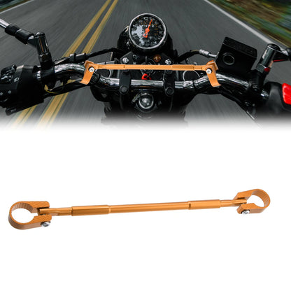 22mm Balance Bar Crossbar for Motorcycle Lever Gold Tone