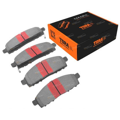 Front Disc Brake Rotors and Pads Set for Mitsubishi Triton ML MN MQ (2007-2018)