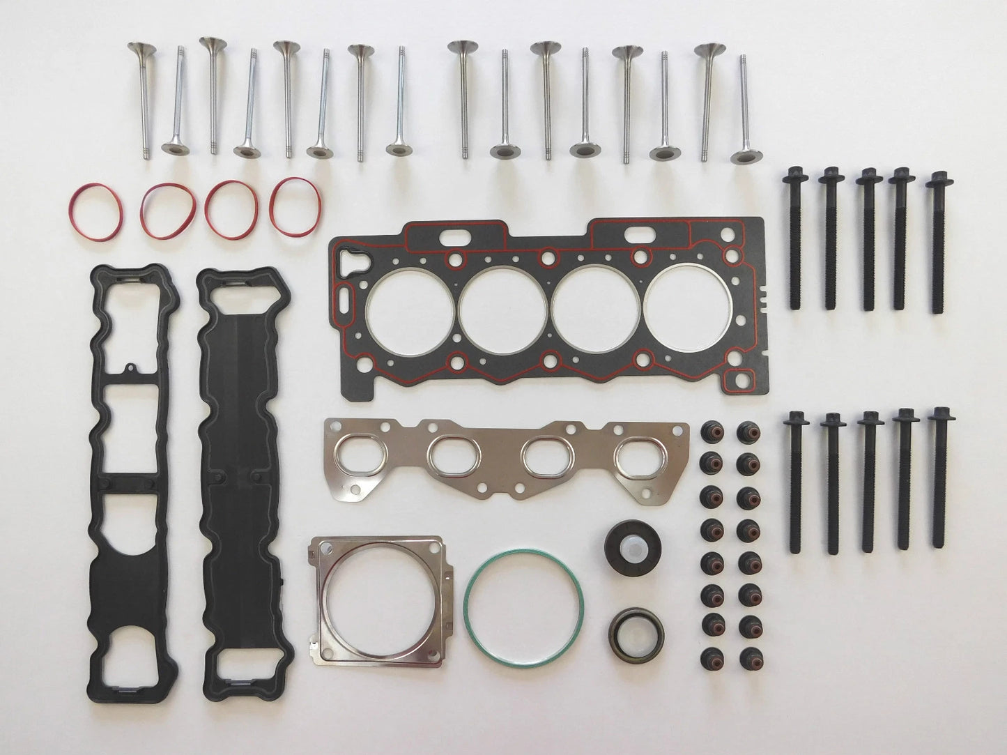 Head Gasket Set Bolts Valves for 206/207/307/1007 1.4 16V ET3J4 KFU
