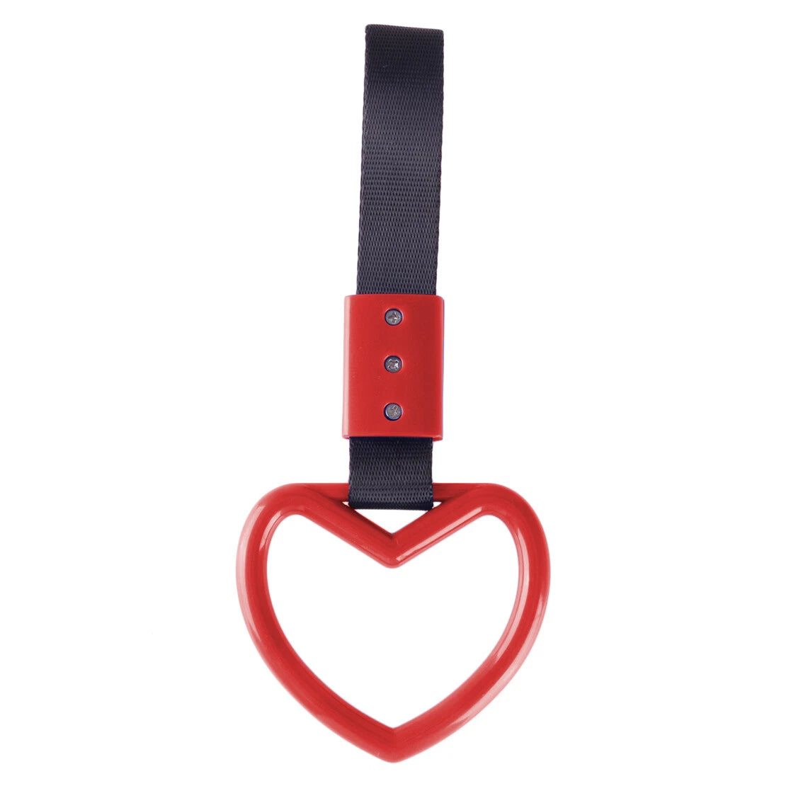 HEART Red TSURIKAWA Ring Handle Strap Charm for Universal Drift Car