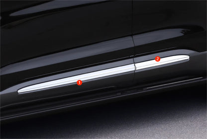 Chrome Door Side Body Molding Covers for 2020-2023 Ford Explorer 4 x Pieces