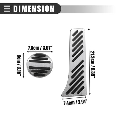 Brake & Accelerator Pedal Covers for Mercedes Benz Smart Fortwo (2009-2014)