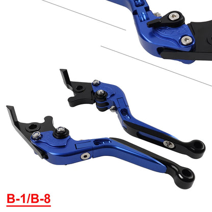 Blue Brake Clutch Levers  for BMW F800GS/Adventure, F800R (2008-2018)