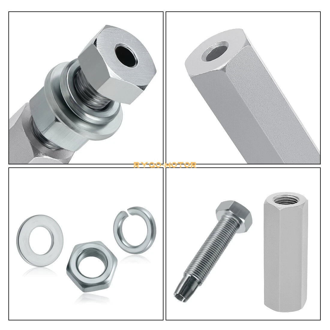 1/4 Quick Release Flag Pole Holder for ATV UTV Motorcycle Dirt Bike