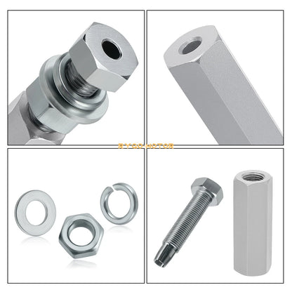 1/4 Quick Release Flag Pole Holder for ATV UTV Motorcycle Dirt Bike