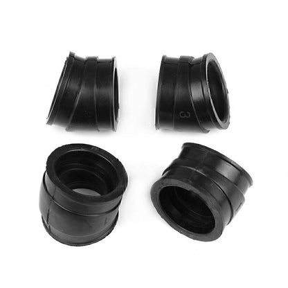 4Pcs Carburetor Intake Manifold Boot for Honda CB750C, CB750F, CB750K (1979-1982)