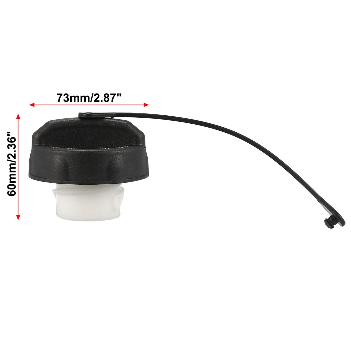 Fuel Tank Cap Cover for Jeep Wrangler JK (2003-2018)