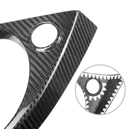 Gear Shifter Frame Cover Trim for Fiat 500 (2011-2023) Carbon Fiber