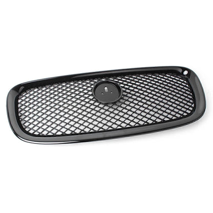 Gloss Black ABS Front Upper Grille Mesh for Jaguar XF XFR (2012-2014)