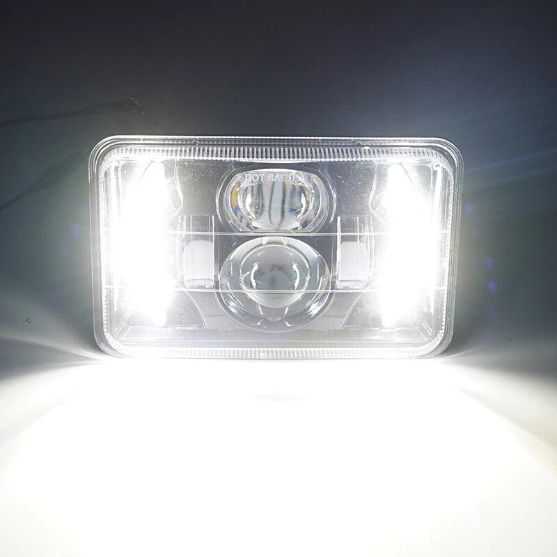 4x6" LED Headlight Projector for Suzuki DRZ400SM DRZ400S DRZ400 (2000-2023)
