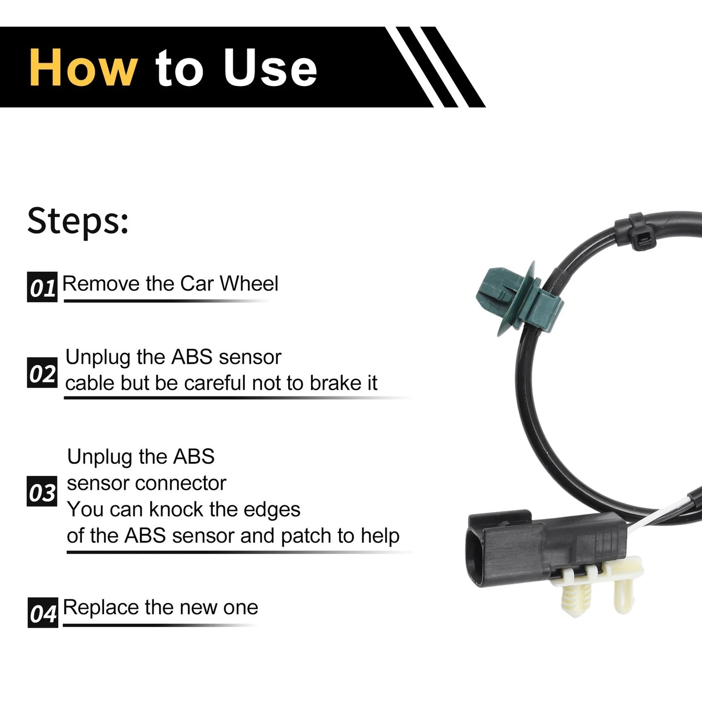 ABS Wheel Speed Sensor for Ford Ranger (2011-2017)