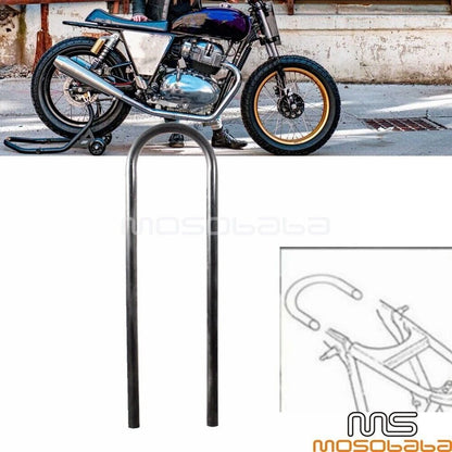 Universal 7/8" Rear Seat Hoop Frame Loop for Cafe Racer Motorcycles
