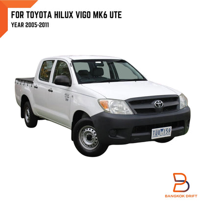 White Slim Fender Flares for Toyota Hilux Ute MK6 VIGO (2005-2011)