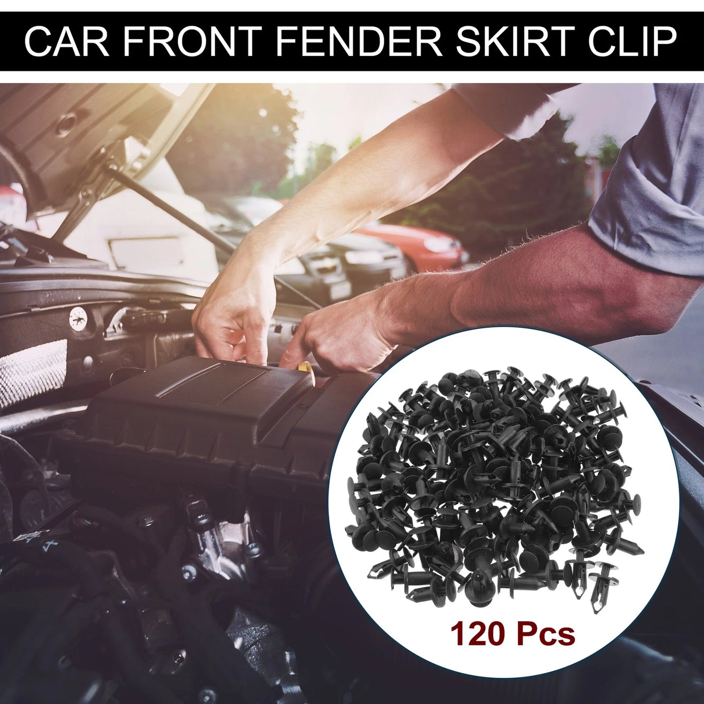 Front Fender Skirt Clips 2 x for Ford Escape, Explorer (2002-2012)