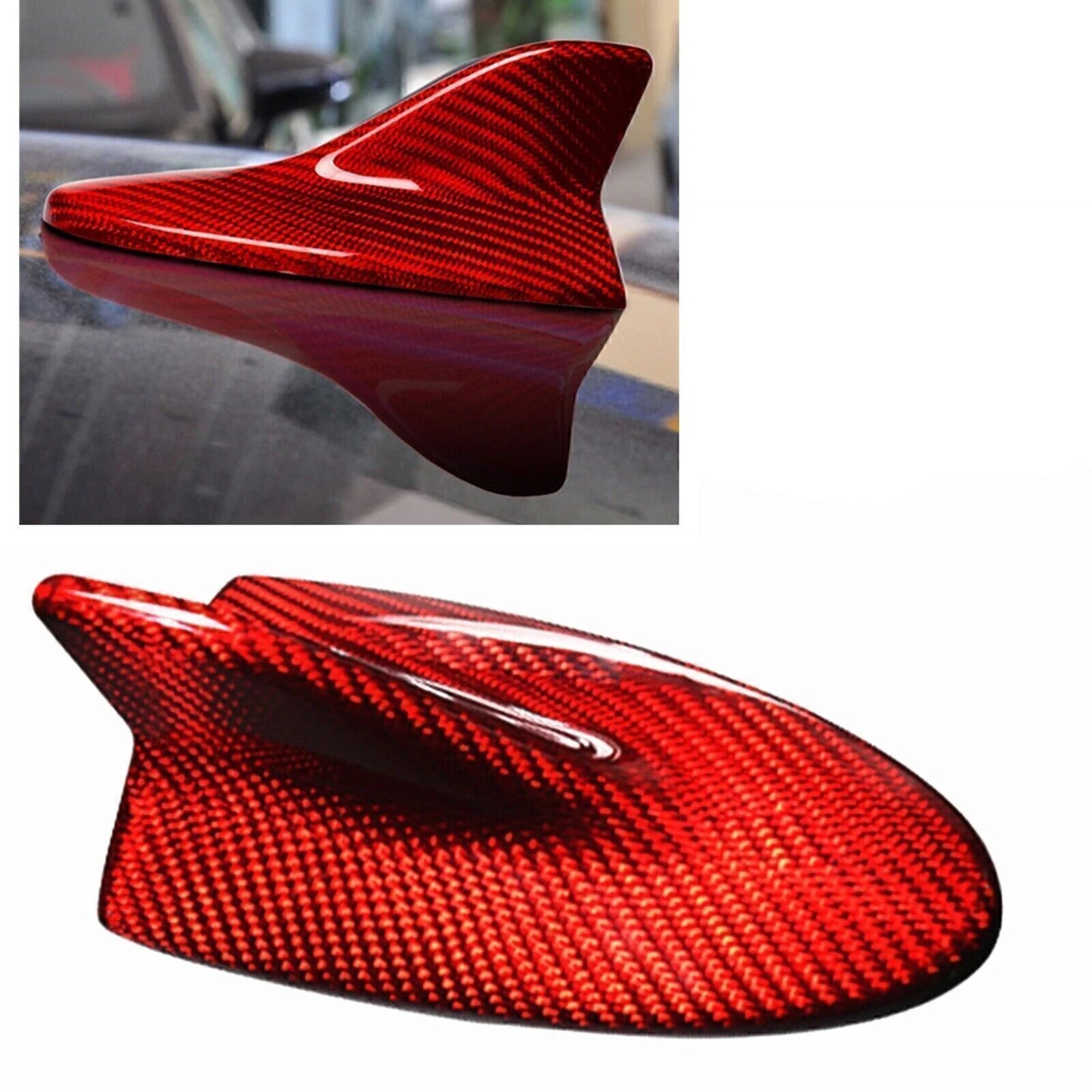 Antenna Cover Shark Fin for Lexus LX ES IS (2008-2013) Red