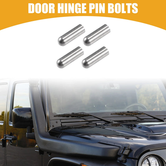 16 x Door Pin Guides & Hinge Liners Kit for Jeep Wrangler (2007-2021)