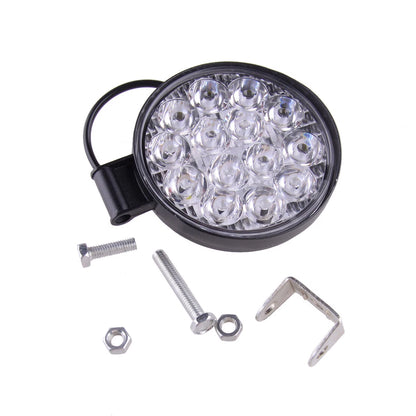 12V 42W LED Work Spot Lights for Truck Off Road Tractor ATV