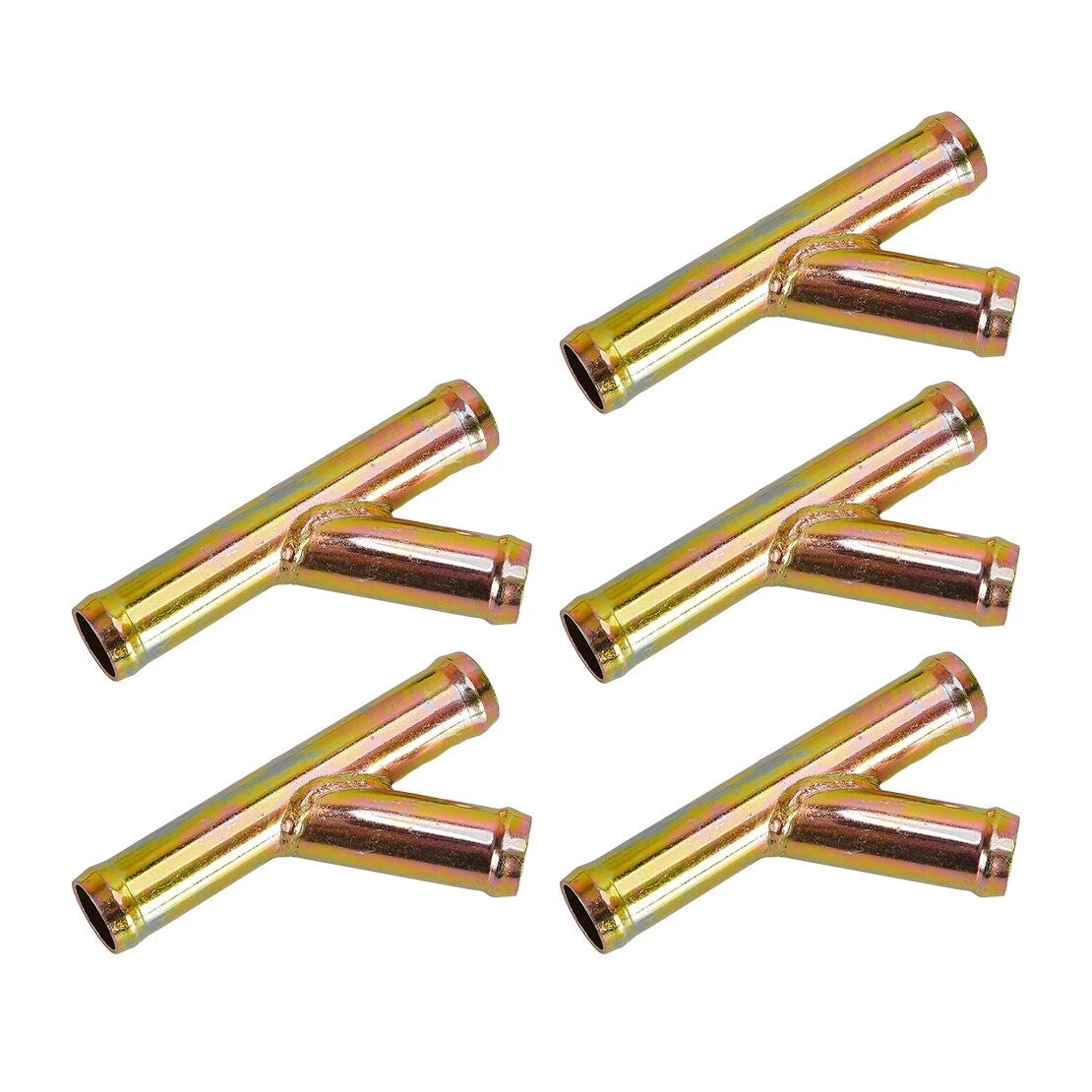 5 x 3/4" Heater Hose Fitting for Y Wye Coolant Pipe Connector Adapter