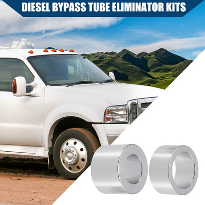 Transmission Cooler Bypass Valve Kit 2 x Metal for Ford F150