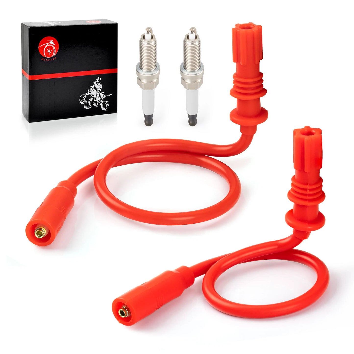 Spark Plug & Wire Cap for Polaris Scrambler Sportsman 850 (2012–2014)