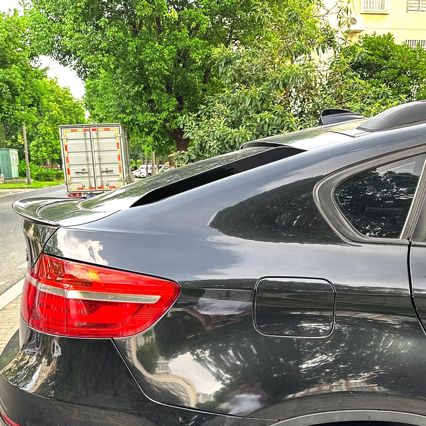 Rear Window Spoiler Lip for BMW X6 E71 (2008-2014)