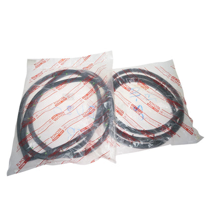 Front Door Weatherstrip x2 for Toyota Dyna U20, BU26, U30, BU40, HU40, WU40, WU50