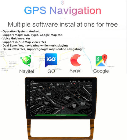 9'' Head Unit GPS Navigation for Mercedes Benz E Class W124 (1984-1997)