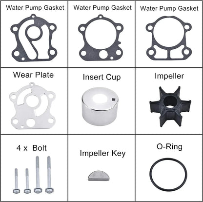 Water Pump Impeller for Yamaha Outboards 75-100HP