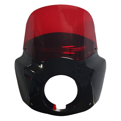 11" Headlight Fairing w/ Red Windshield for Harley Sportster 883 (2011-2022)