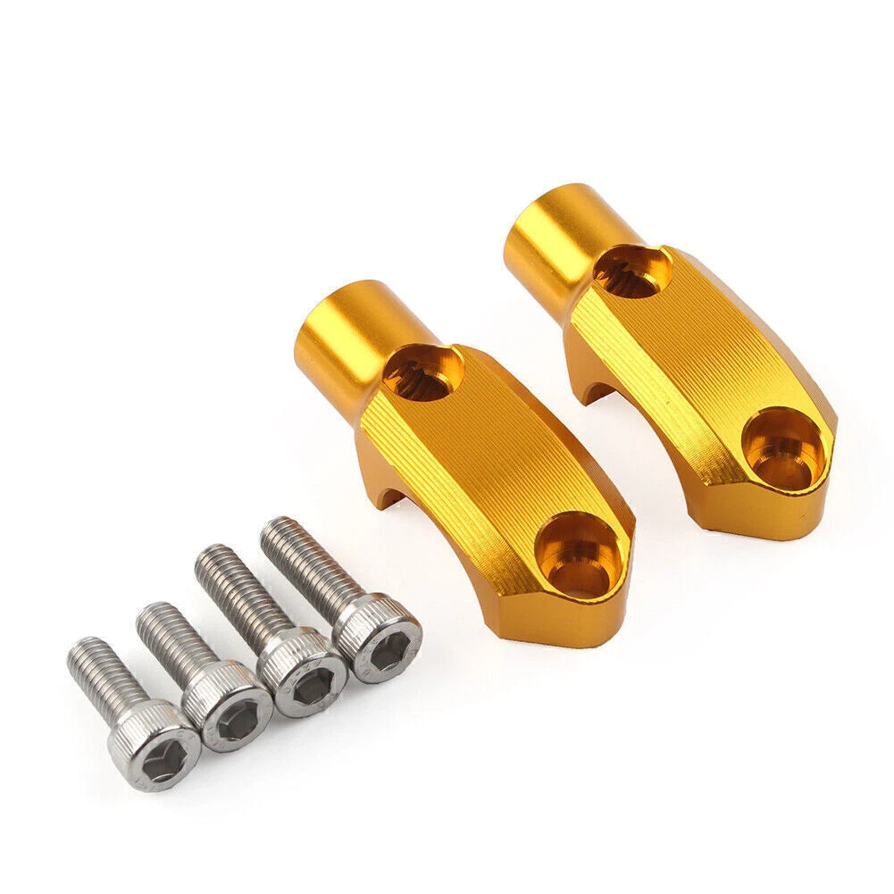 Mirror Mount for BMW S1000XR R1200R F850GS F900XR Master Cylinder Clamp Gold