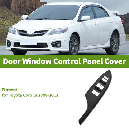 Front Side Window Switch Bezel Cover for Toyota Corolla (2009–2013)