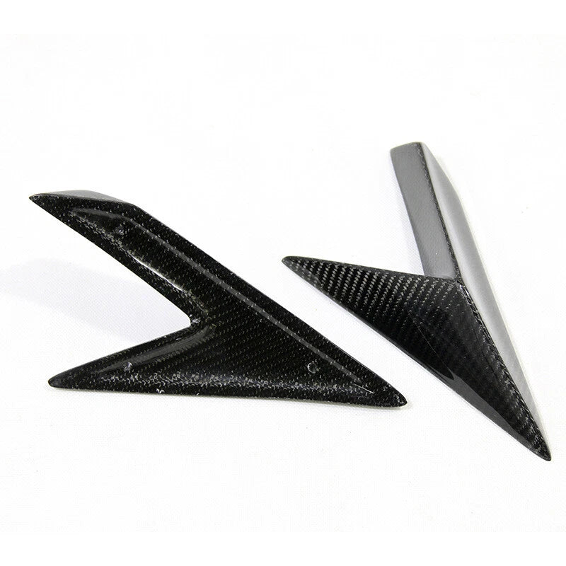 Carbon Fiber Side Bumper Fender Cover Trim Fit For Lamborghini Aventador LP700
