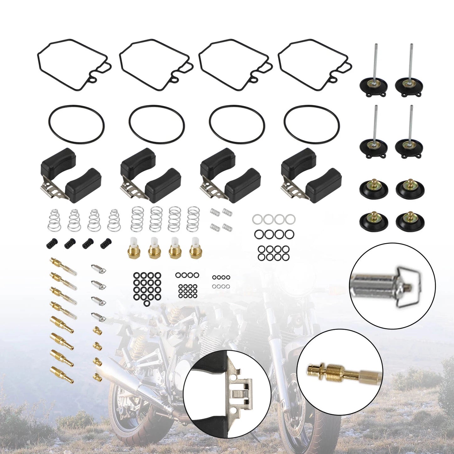 Carburetor Repair Kit for Honda Goldwing 1100 GL1100 (1980-1983)