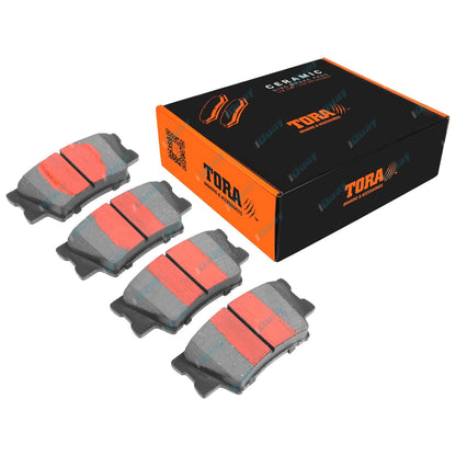 Rear Ceramic Disc Brake Pad Set for Toyota RAV4 (2005-2019) RWD AWD SUV