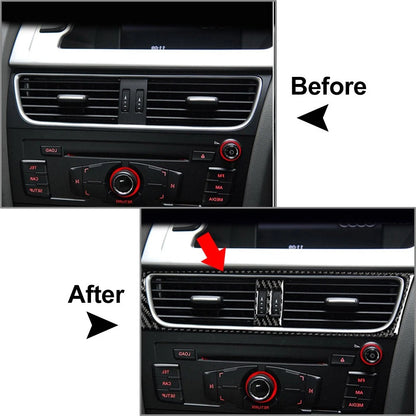 Center Console Air Conditioner Vent Outlet Cover Trim for Audi A4 A5 S4 S5 (2008-2016)