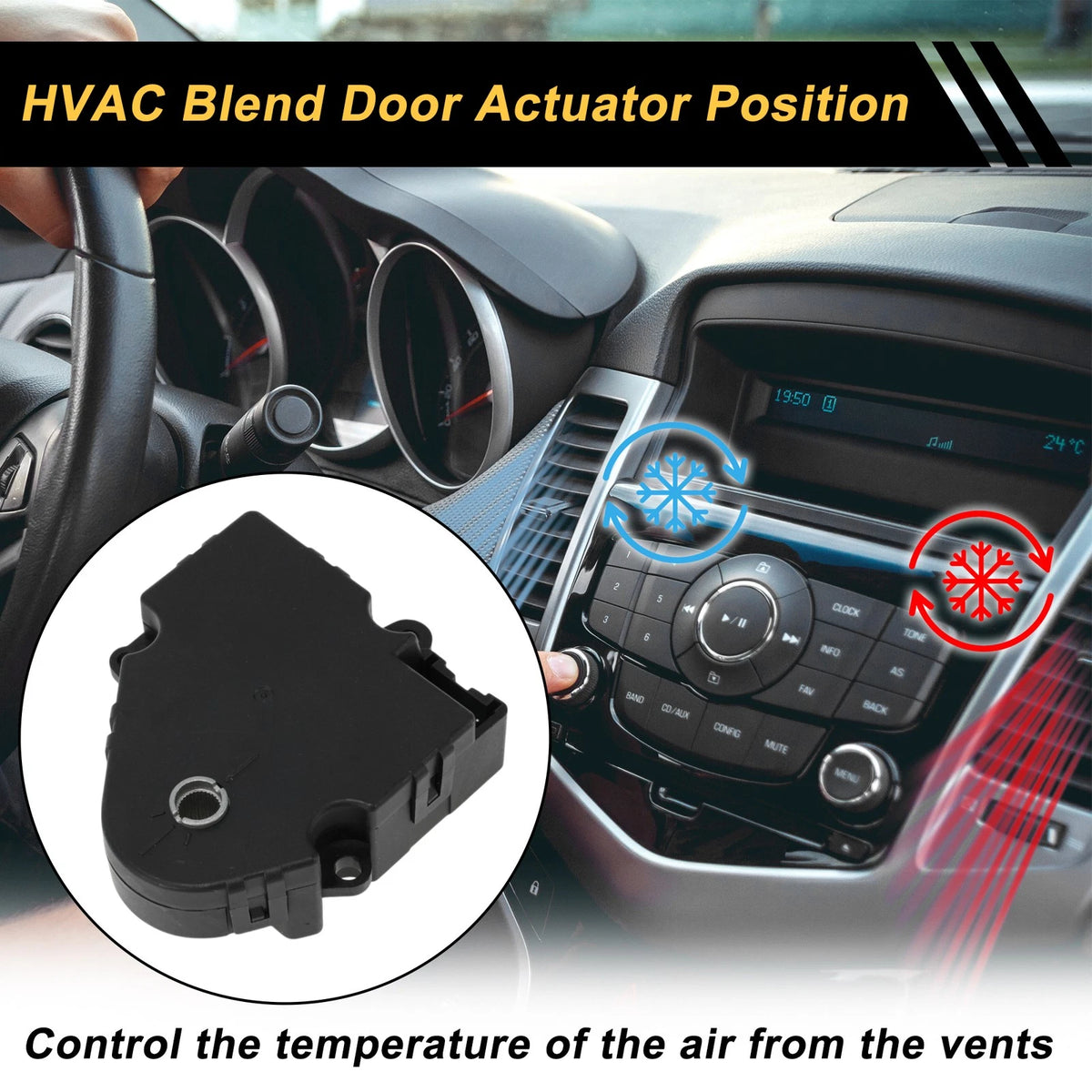HVAC Heater Blend Door Actuator for Chevrolet Malibu (2008-2012)
