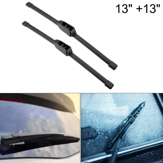 13" Rear Windshield Wiper Blades for Hyundai Elantra GT/I30 (2012-2017)