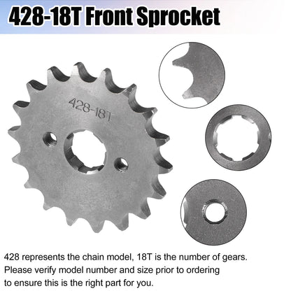 18T 20mm Front Engine Sprocket for Dirt Bike Mini Bike