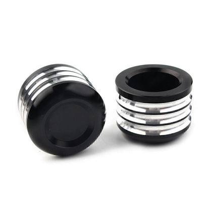 CNC Front Axle Cap Nut Covers for Harley Dyna Electra Glide Sportster