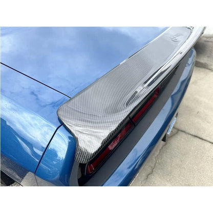 Real Carbon Fiber Rear Trunk Spoiler Wing Redeye Fit for 08-22 Dodge Challenger