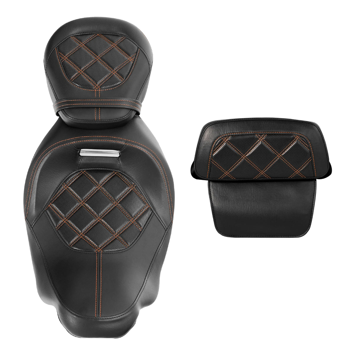 Driver Passenger Seat Backrest for Harley Touring CVO Street Glide (2014-2023)