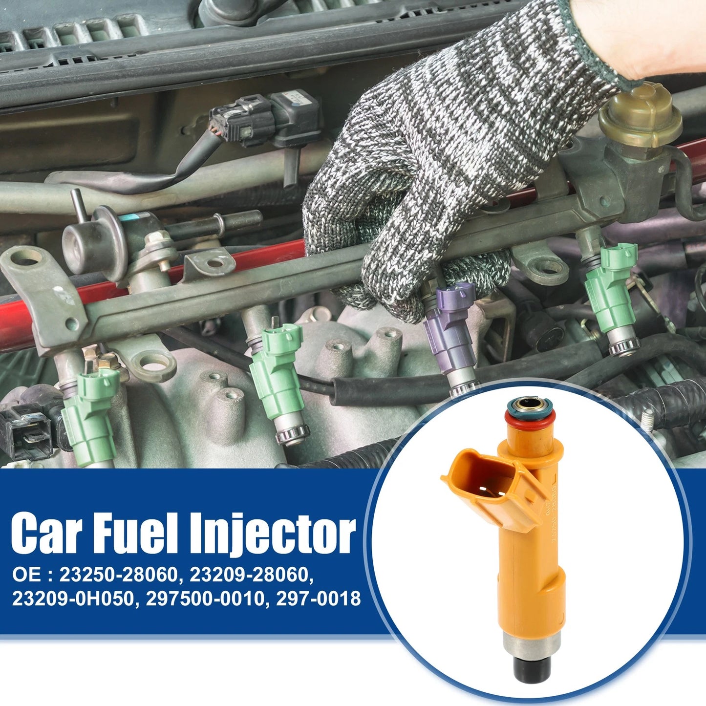4 x Fuel Injector Nozzle for Toyota Camry (2003–2010)