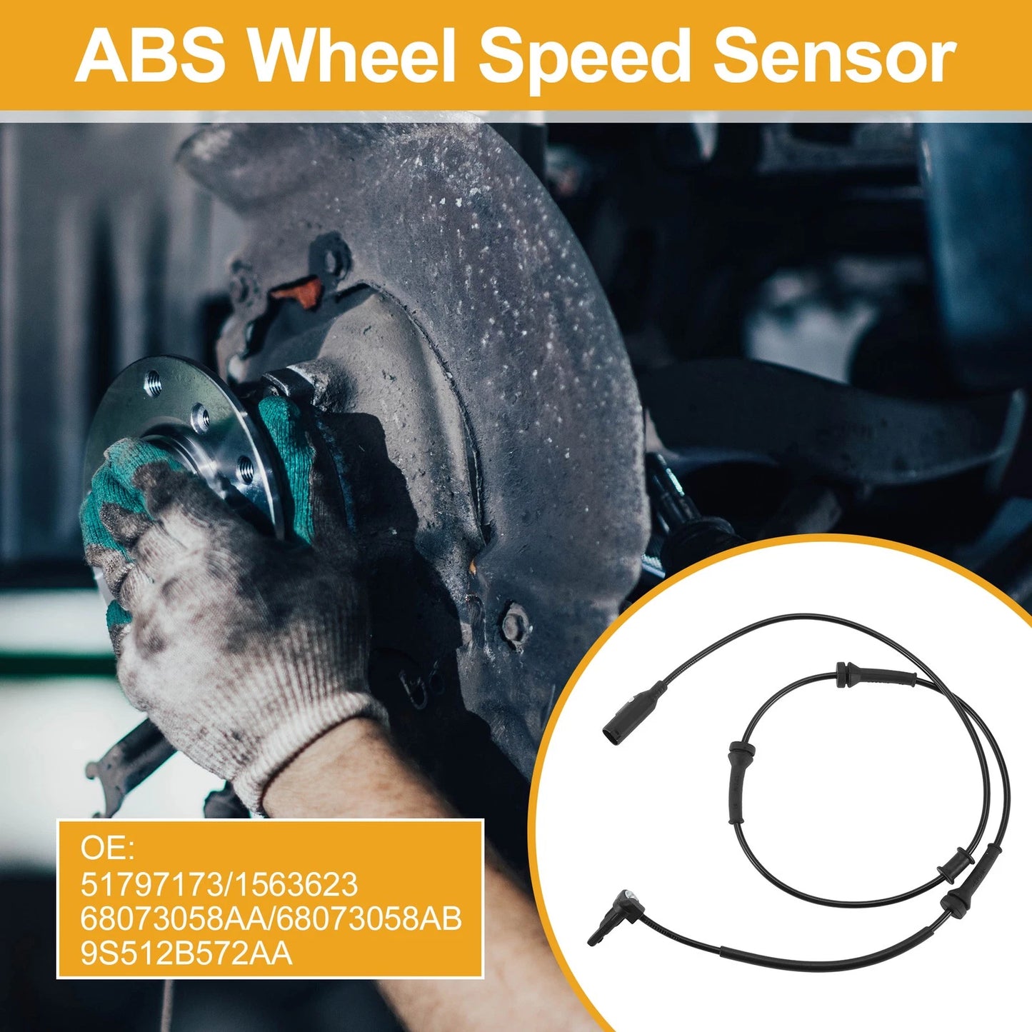 ABS Wheel Speed Sensor for Ford KA (2008-2016)