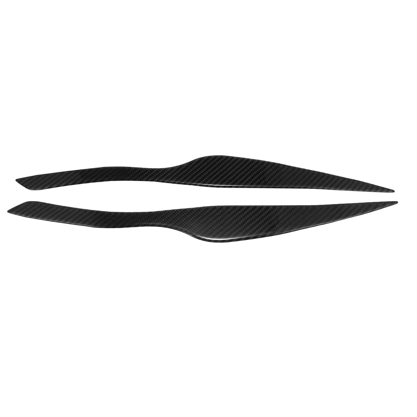 Headlight Eye Lid Cover Sticker for BMW E90 (2006-2011) - Carbon Fiber Pattern