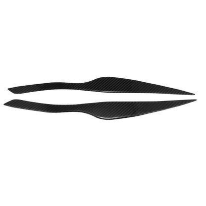 Headlight Eye Lid Cover Sticker for BMW E90 (2006-2011) - Carbon Fiber Pattern