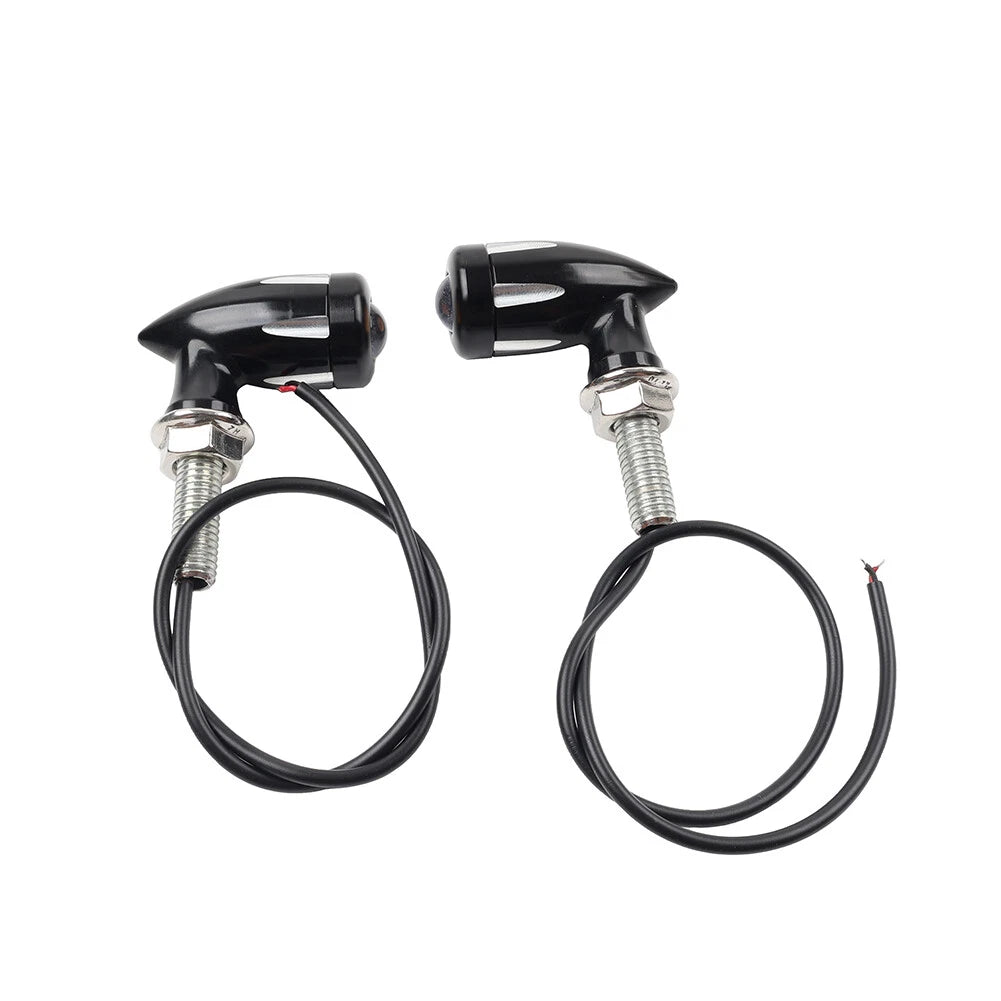 Mini Turn Signal Light Blinker 8mm for Bobber Cafe Racer