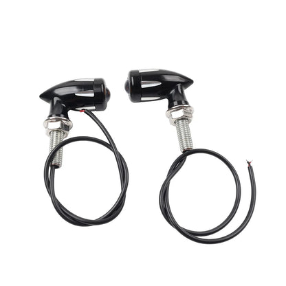 Mini Turn Signal Light Blinker 8mm for Bobber Cafe Racer