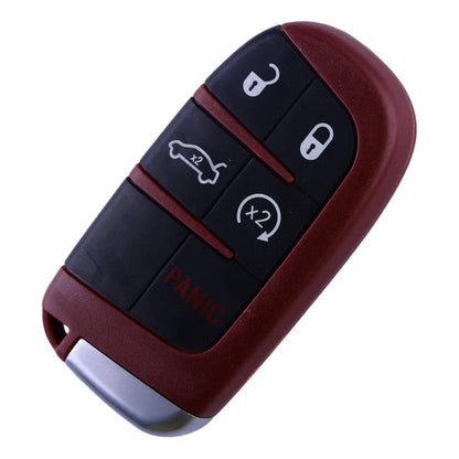 Button Remote Key Shell Case for Dodge Chrysler Jeep Grand Cherokee (2011-2020)